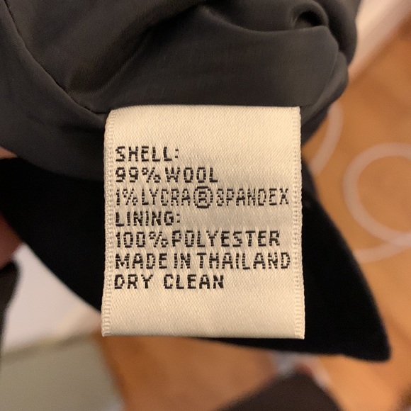 Talbots Navy Wool Blazer - Picture 3 of 4